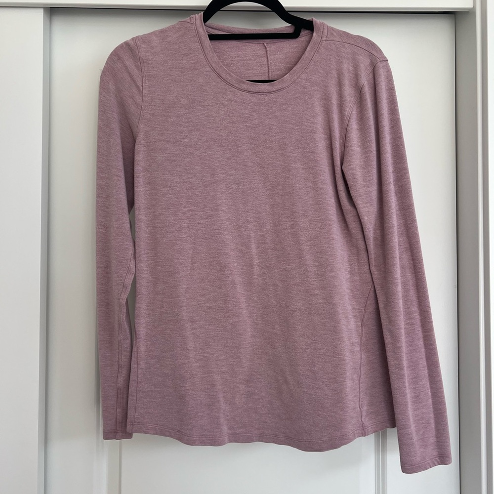 lululemon athletica Mauve Long Sleeve Top